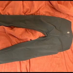 Born Primitive teal silky leggings